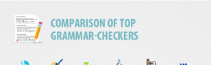 Comparison of top grammar-checkers [infographic]