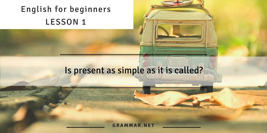 English for Beginners, Lesson 1