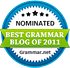 The Best Grammar Blog of 2011 nominee