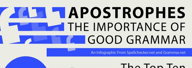 Apostrophes: The Importance of Good Grammar