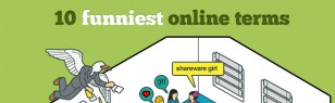 10 Funniest Online Terms [infographic]
