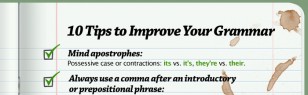 10 Tips to Improve Your Grammar [infographic]