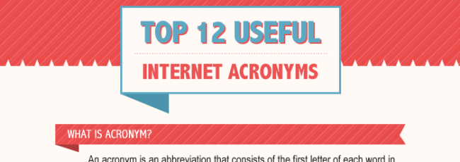 Top 12 Useful Internet Acronyms