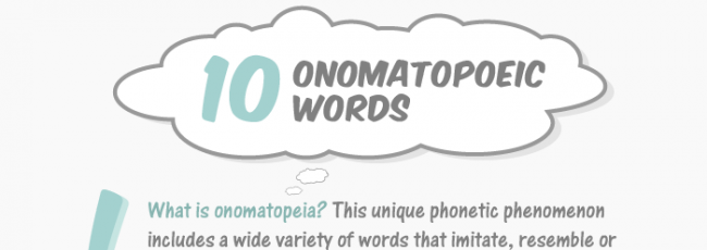10 Onomatopoeic Words for Poetry and Everyday Writing