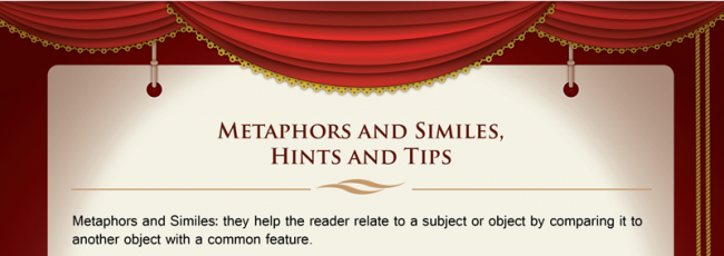 Metaphors and Similes: hints and tips [infographic]