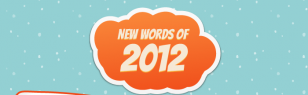 New Words of 2012 [infographic]