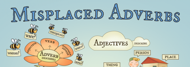 Misplaced adverbs. How to avoid typical mistakes