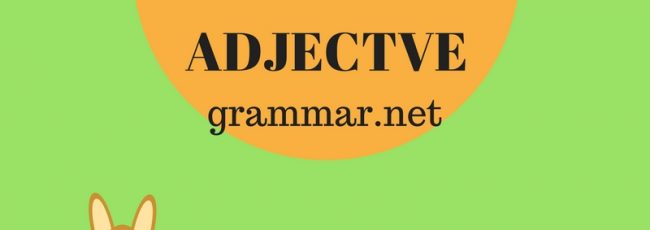 The Adjective and The Sentence