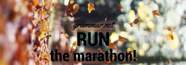 Learning is a marathon, so run it!